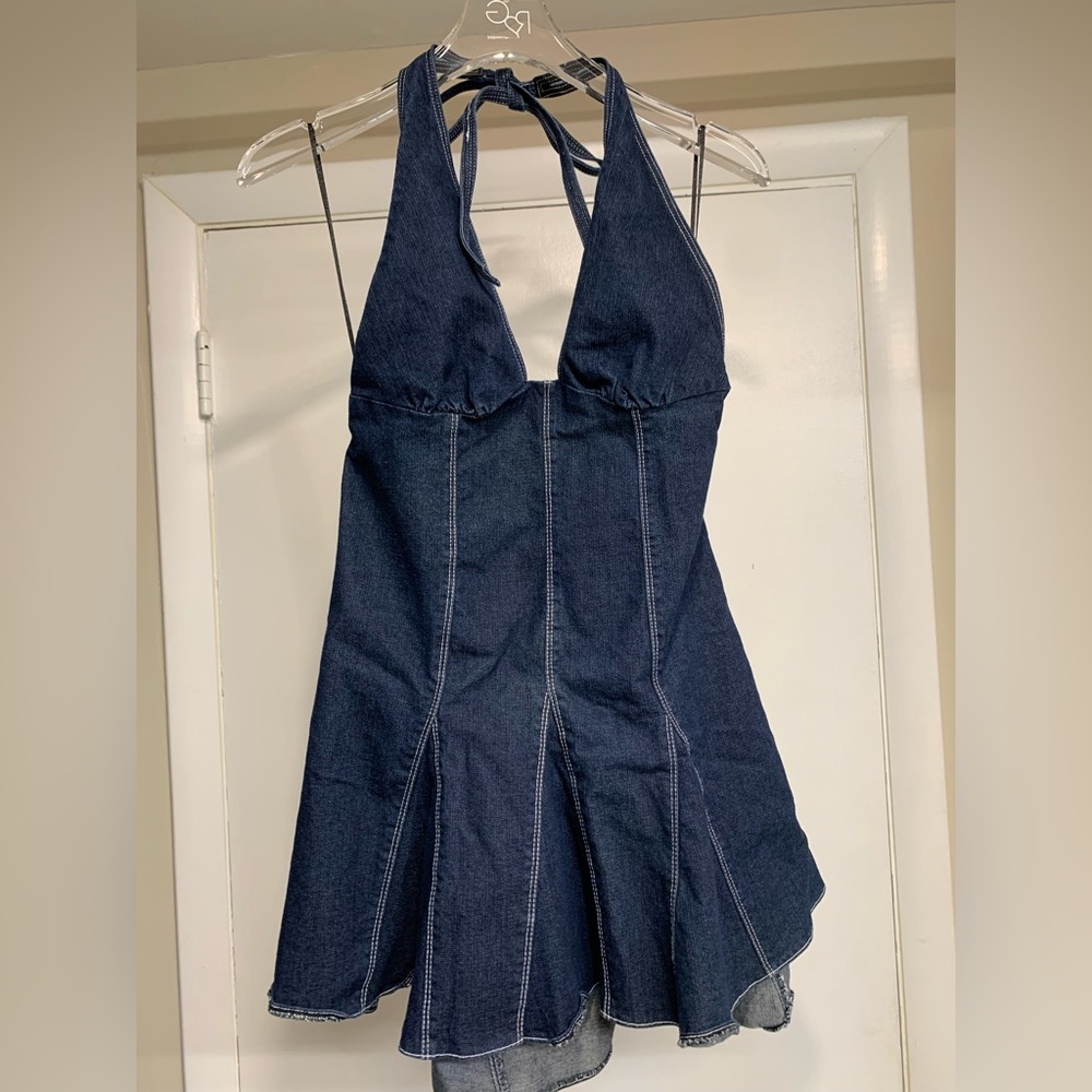 Kimchi Blue Navy Striped Dress